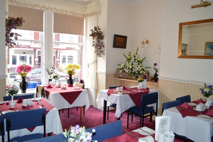 The Allendale dining room