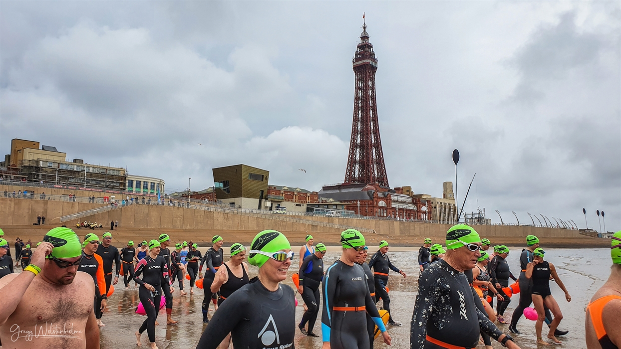 Blackpool Pier to Pier Open Water Swim Visit Blackpool