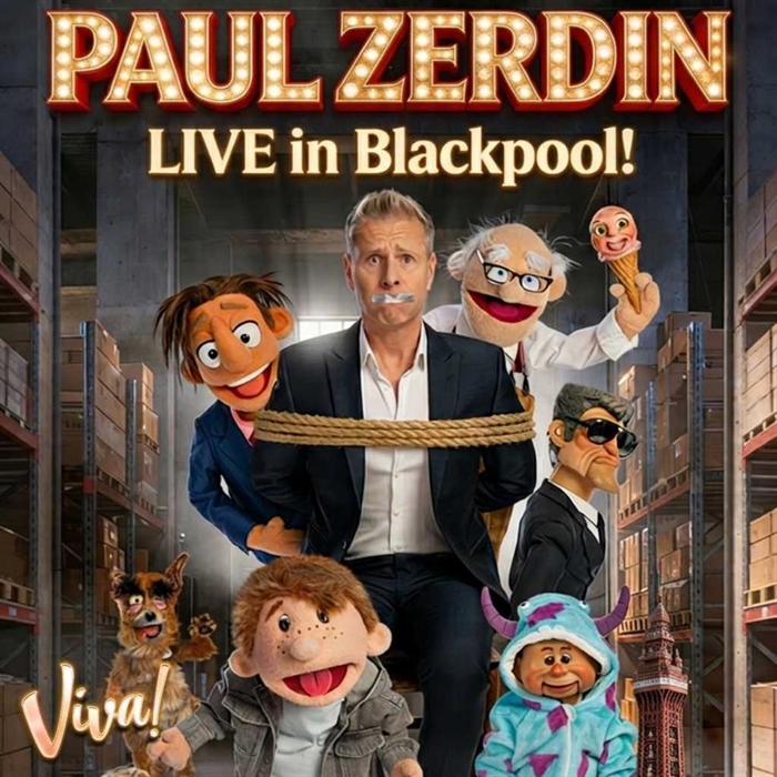 Paul Zerdin & Friends – Live Comedy Ventriloquism Show in Blackpool