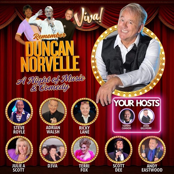 Remember Duncan Norvelle- A night of Music and Comedy