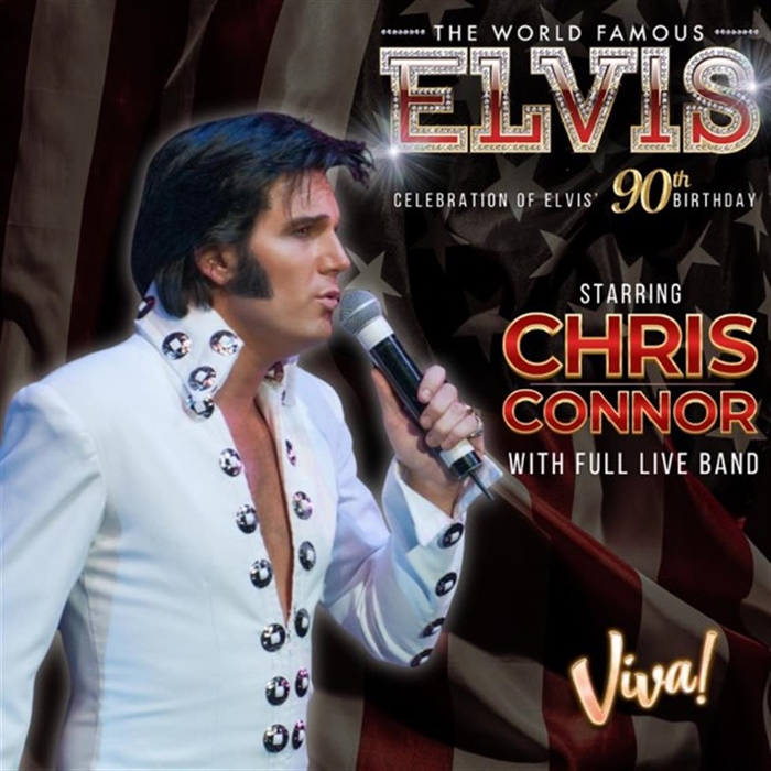 Chris Connor The World Famous Elvis Show Elvis 90th Birthday Celebration Special Visit 9330