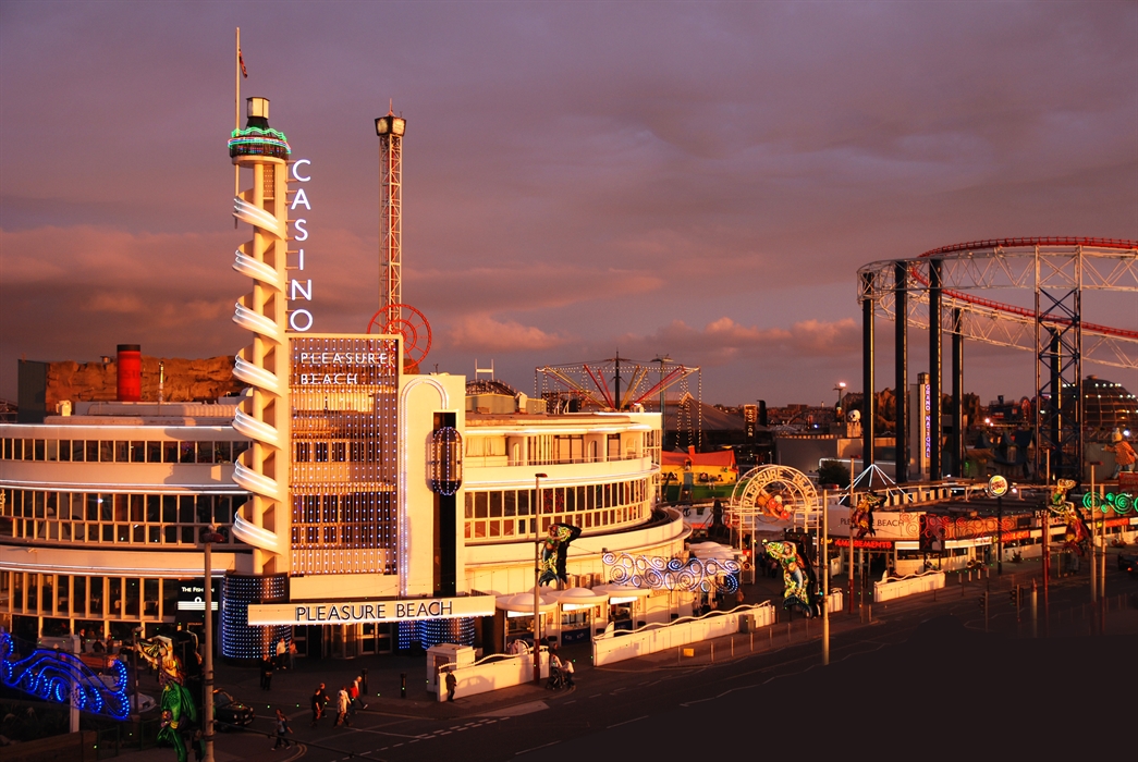 Blackpool Pleasure Beach Park Map