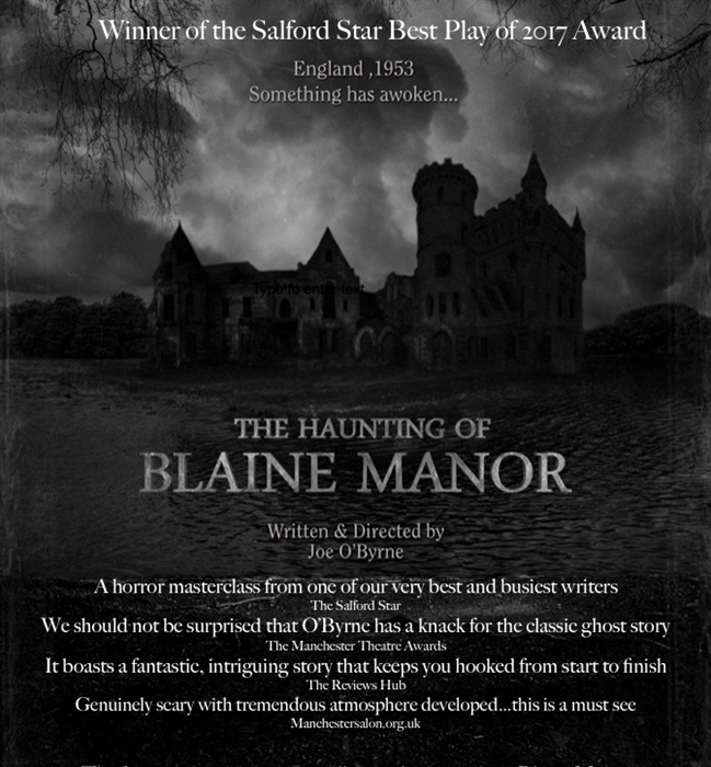 The Haunting of Blaine Manor Visit Blackpool