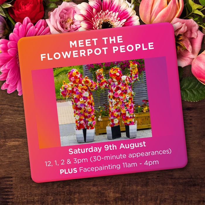 Meet the Flowerpot People with Face Painting
