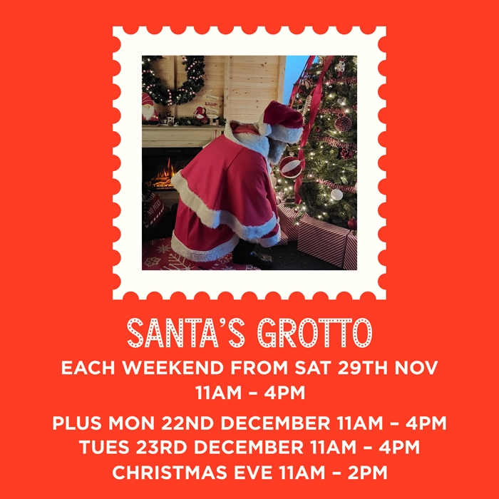 Visit Santa in his Magical Grotto