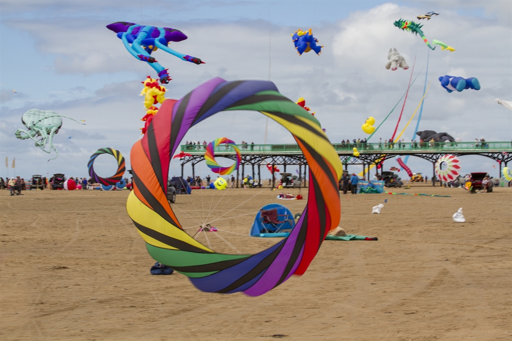 St Annes International Kite Festival Visit Blackpool