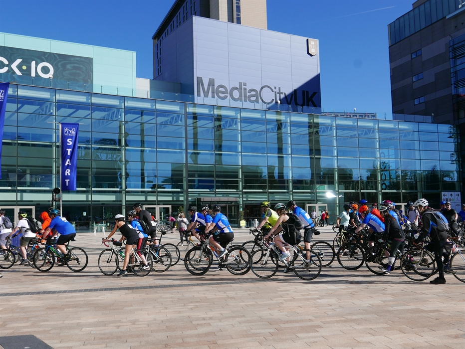 Manchester to Blackpool Bike Ride
