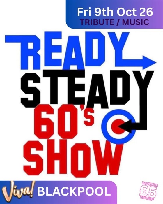 Ready Steady 60s show in Blackpool