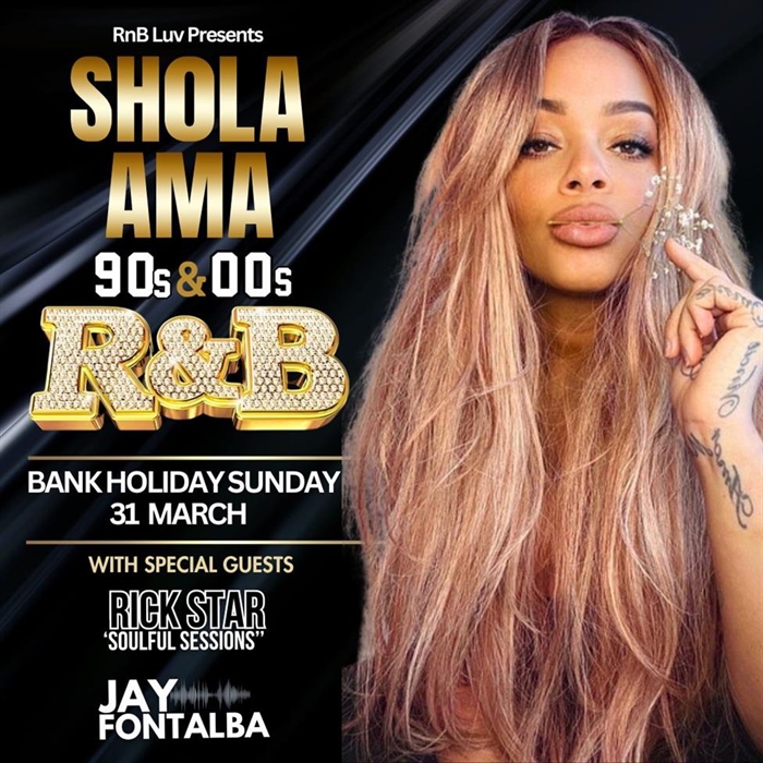 RnB Luv Presents – Shola Ama & Special Guests